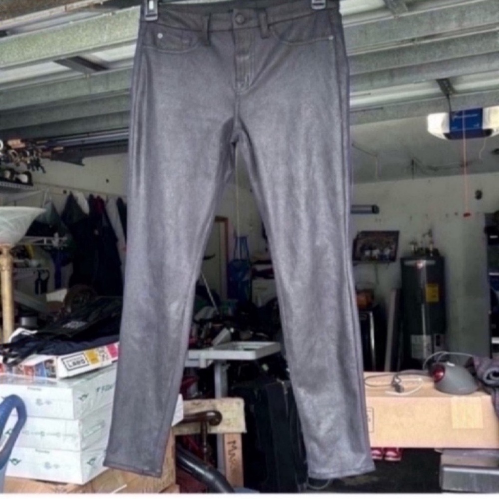 7 For All Mankind Black Skinny Jeans